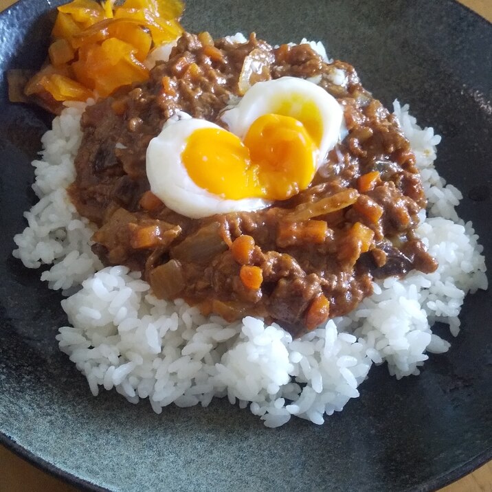 カレールーで！ドライカレー